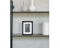 Marco con Profundidad 30x40cm - 30x40cm Negro Mod 3503 Madera con paspartu