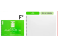 Bloc dibujo espiral 20 hojas liso Folio 100g Marquilla