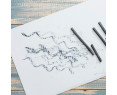 Bloc de Dibujo A4 Cuaderno de Bocetos Espiral 20 Hojas 130 Gramos Blanco Carboncillo Lápiz Ceras Pastel