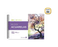 Bloc dibujo acuarela A4 liso 190gr Golden 20Hoja