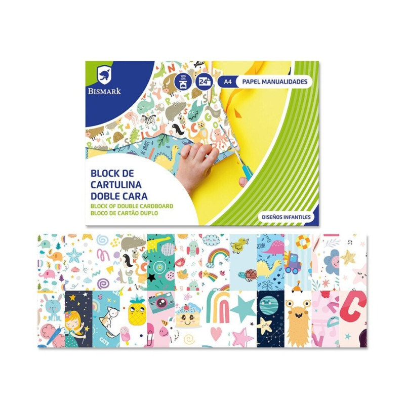 Block De Cartulinas Doble Cara Infantil