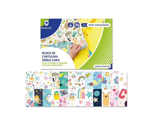 Block De Cartulinas Doble Cara Infantil