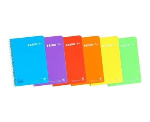 Cuaderno A4  Espiral Pauta 2,5 mm (PACK 1UDS)