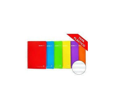 Cuaderno A4  Espiral Pauta 2,5 mm (PACK 1UDS)