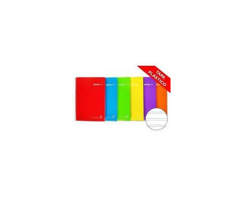 Cuaderno A4  Espiral Pauta 2,5 mm (PACK 1UDS)