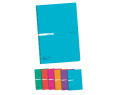 Cuaderno de plástico, cuadricula 5 x 5, 120 hojas A4