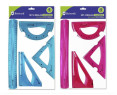 Reglas pvc flexibles set 4u.
