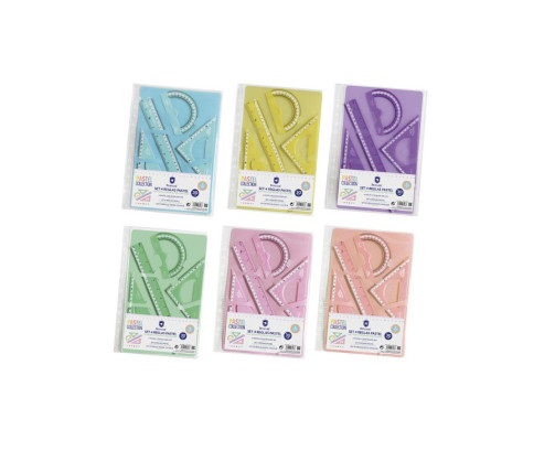 JUEGO DE REGLAS PASTEL CON FUNDA PORTADORA MULTITALADRO SURTIDO