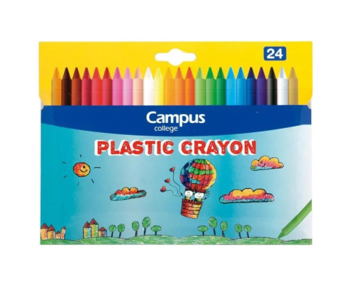 Ceras Plásticas Campus College 24 Colores