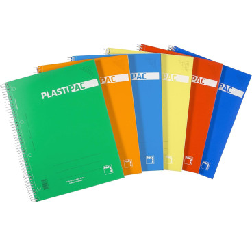 Bloc A4 cuadro 5mm. 100 hojas microperforado Plastipac