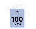 Bloc A4 cuadro 5mm. 100 hojas microperforado Plastipac