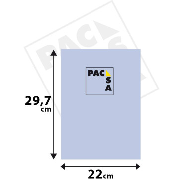 Bloc A4 cuadro 5mm. 100 hojas microperforado Plastipac