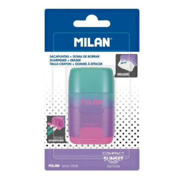 MILAN Blíster Afilaborra Compact Sunset Turquesa - Rosa