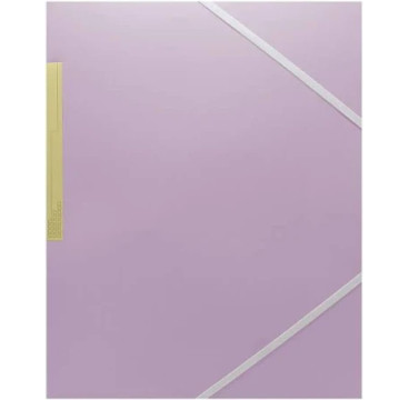 Carpeta gomas y solapas pp pastel A4 (Pck 1 uds)