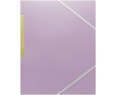Carpeta gomas y solapas pp pastel A4 (Pck 1 uds)