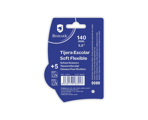 tijeras soft flexible 13.75cm