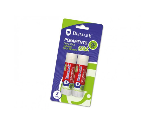 pegamento barra 20gr. blister 2ud. bismark