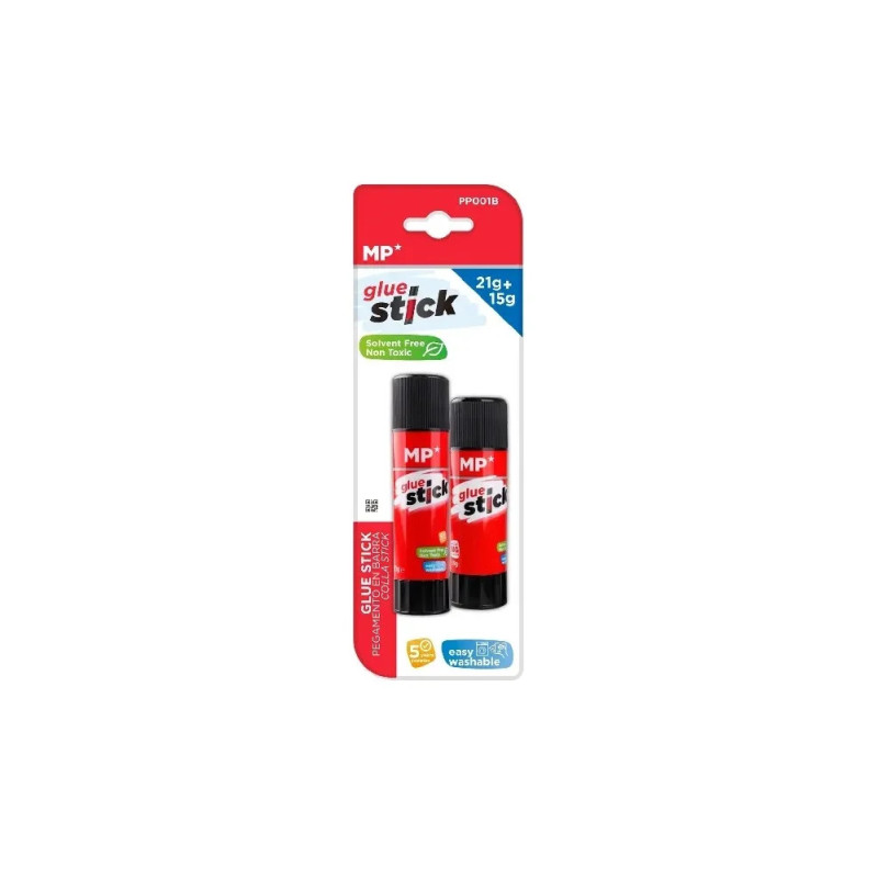 Pegamento de barra. 21 g + 15 g