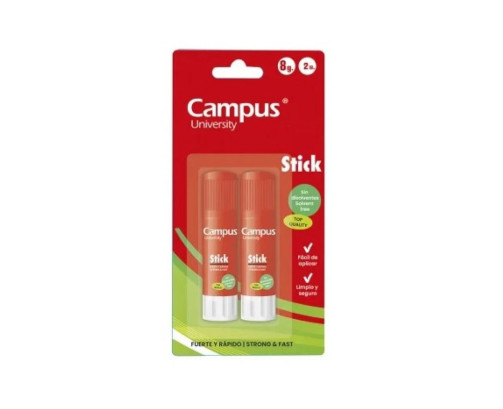 Pegamento en Barra Campus University Stick 8g 2 ud