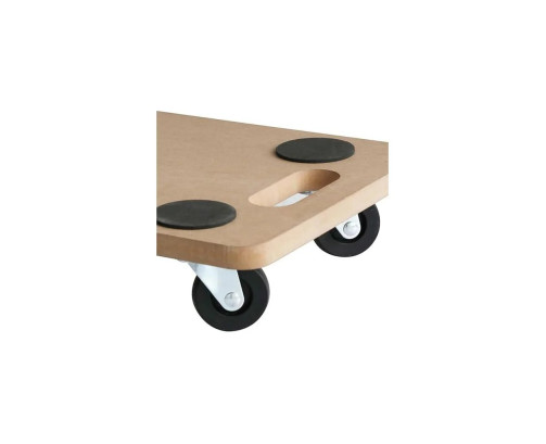 Carro, Soporte con Ruedas, Plataforma de Carga para Mover Muebles, Base rodante para Transporte, Tabla, 200 KG