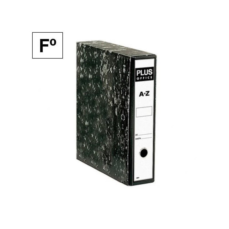Archivador Rado Az Plus Office Folio Negro Jaspeado