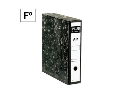 Archivador Rado Az Plus Office Folio Negro Jaspeado