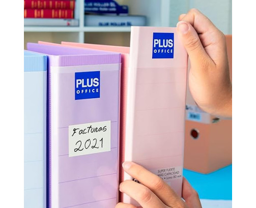 Archivador Plus Office Folio Lomo 80 mm  Pastel