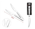 2 Cuchillos de Carne Acero Inoxidable 23x2,05 cm