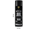 Pintura Spray 600ml -(Color BLANCO ，NEGRO,GRIS ) Adecuado Metal Madera Y Plástico - (Paquete De 1)
