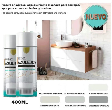 Pintura Spray para Azulejo 400ml