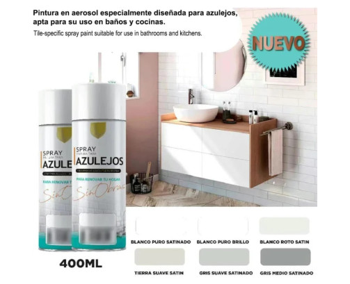 Pintura Spray para Azulejo 400ml