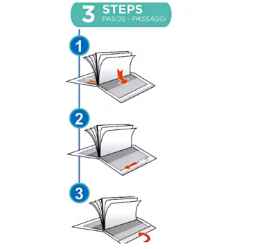 Bismark Pack de 4+1 Forralibros Ajustable 28x55cm - Ideal para Uso Escolar - Transparente