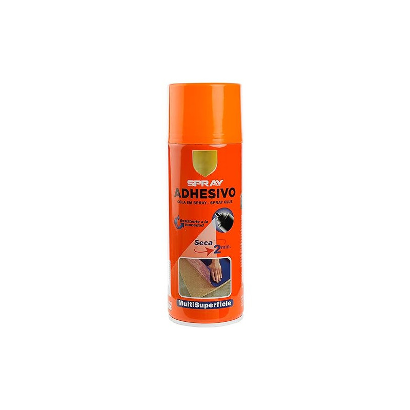 Spray Adhesivo Pegamento en Spray Multiusos Permanente al Secarse Resistente a la Humedad - 200ml-400ml