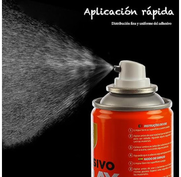 Spray Adhesivo Pegamento en Spray Multiusos Permanente al Secarse Resistente a la Humedad - 200ml-400ml