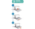MP – Pack 5 Unidades, Forro Libros Transparente  Medidas 29x53cm