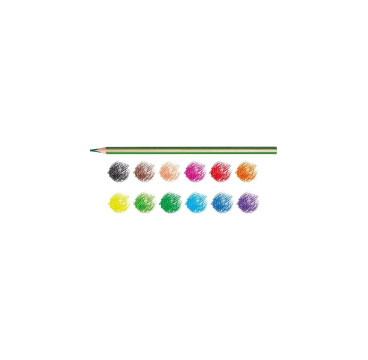 Carioca Supercolor Triang. Pencils 12pcs