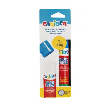 Carioca Pegamento Barra 40gr - Ideal para Casa-Colegio y Oficina
