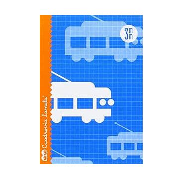 Lamela 06003 - Libreta cuadriculada A5  3 x 3mm, 30 hojas