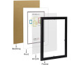 Marco de Foto 30x45cm Color  (Haya)(Blanco)(Negro)( Cerezo)(Wengué)(Plateado) MOD-254 Hecho de Madera, Ancho de moldura 2cm
