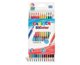 Colores Lápices de Colores Bicolor | Cuerpo triangular | Alta resistencia a la rotura|12 uds