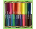 Colores Lápices de Colores Bicolor | Cuerpo triangular | Alta resistencia a la rotura|12 uds