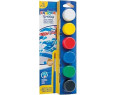 ARIOCA TEMPERA - Cepillo de pintura al agua (6 x 25 ml, 6 colores, 6 colores)