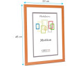Marco de Foto 30x45cm Color  (Haya)(Blanco)(Negro)( Cerezo)(Wengué)(Plateado) MOD-254 Hecho de Madera, Ancho de moldura 2cm