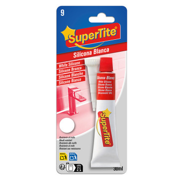 Pegamentos SuperTite Silicona Blanco 30ML