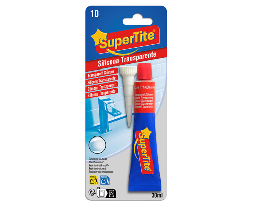 Silicona transparente 30 ml Supertite