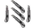 Cúter profesional de aluminio, con hoja de corte de 18 mm (Pack 1 uds)