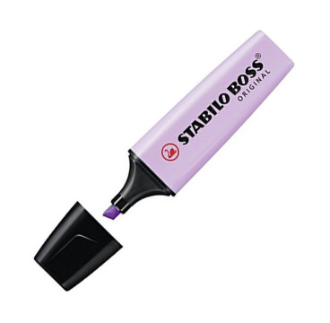 Rotulador Stabilo Boss Pastel Fluorescente 70/155 Brisa Violeta( PACK DE 1 )