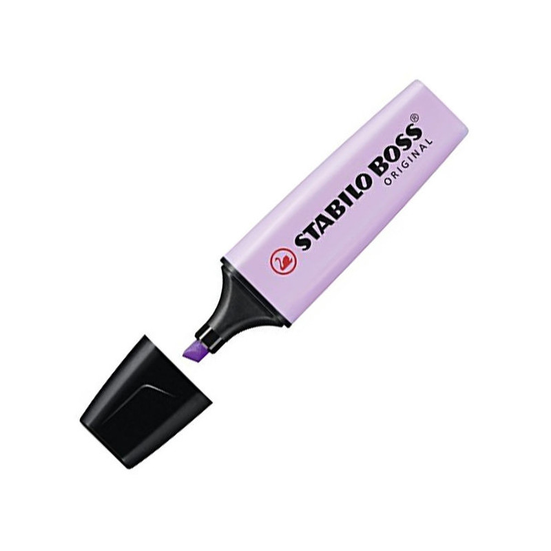 Rotulador Stabilo Boss Pastel Fluorescente 70/155 Brisa Violeta( PACK DE 1 )