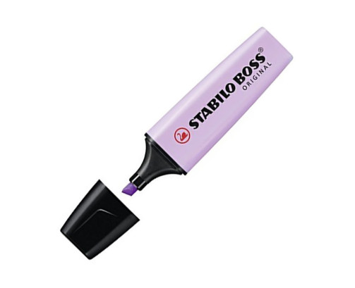 Rotulador Stabilo Boss Pastel Fluorescente 70/155 Brisa Violeta( PACK DE 1 )