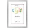 Marco de Foto 30x45cm Color  (Haya)(Blanco)(Negro)( Cerezo)(Wengué)(Plateado) MOD-254 Hecho de Madera, Ancho de moldura 2cm